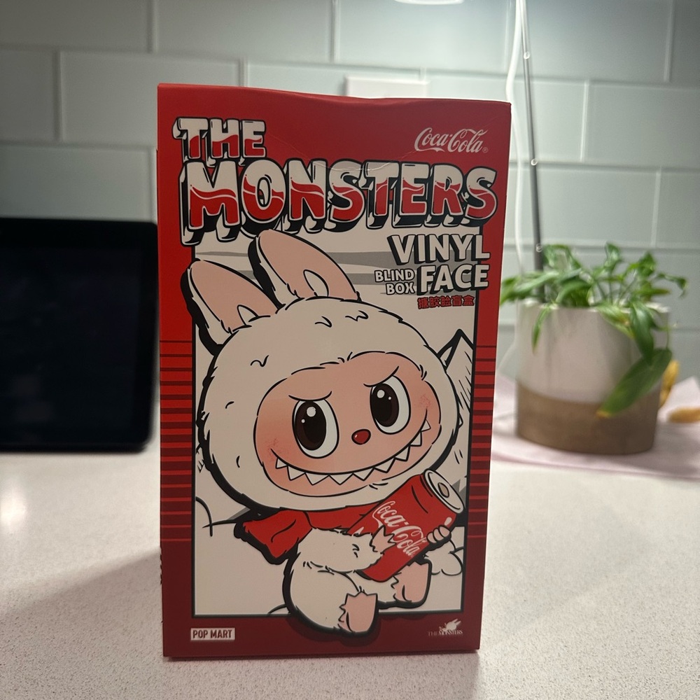 NEW Coca-Cola Monsters Vinyl Box with Red and White Design